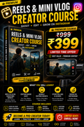 💯 Reels & Vlog Shooting Course premium / high-class